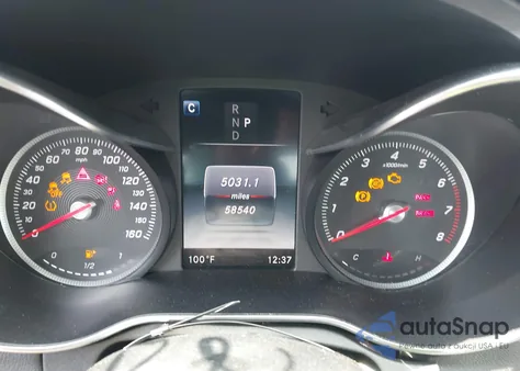 2018 Mercedes-Benz C 300 z USA, uszkodzony, nr VIN WDDWF4JB1JR357884